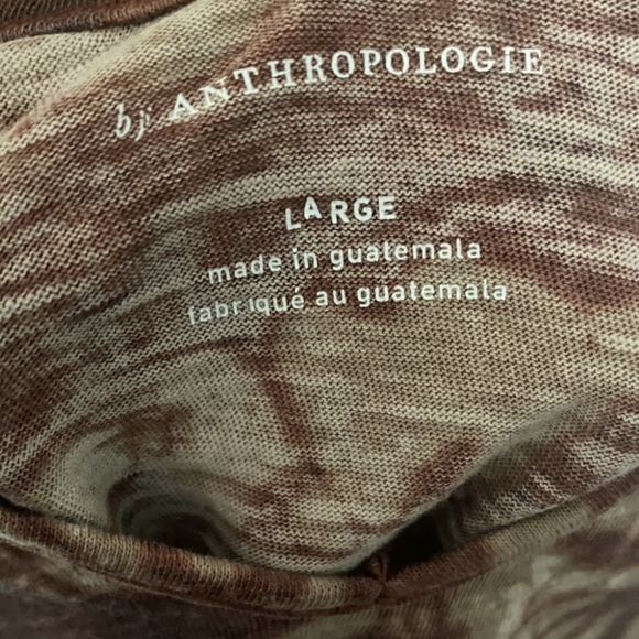 Anthropologie Womens Blaise Knotted Tank Top Sz Large Burgundy Red - Picture 5 of 7